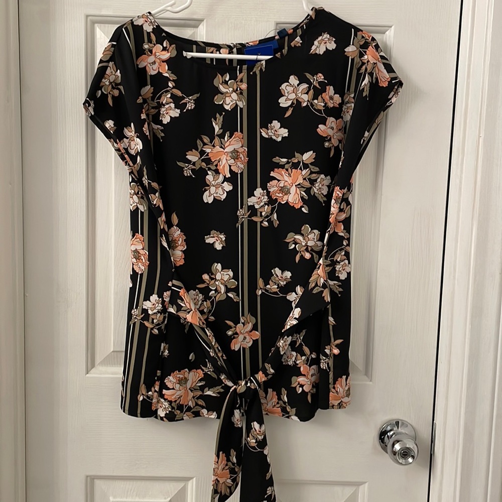 Floral print top